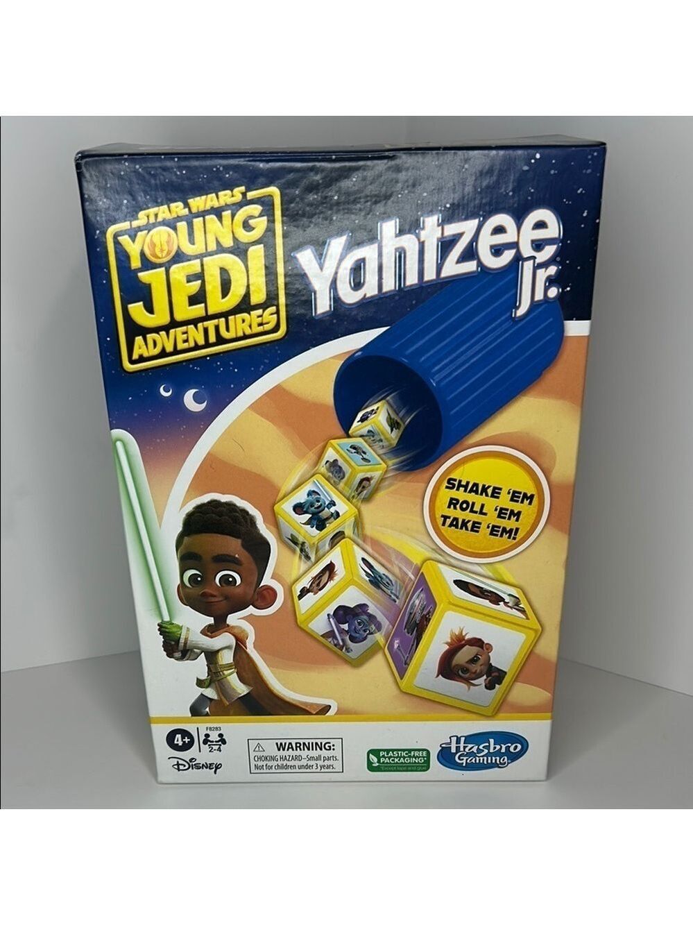Hasbro Star Wars Young Jedi Adventures Yahtzee Jr. - Blue and Yellow